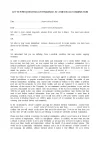 pre-employment medical check up letter