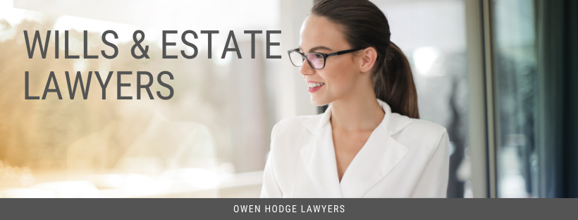 A female Wills and Estates Lawyer